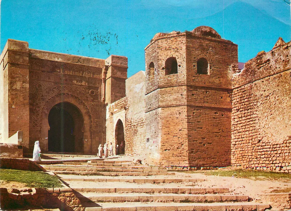 Rabat — A porta das Oudaïas — Edição Socheypress - Frente