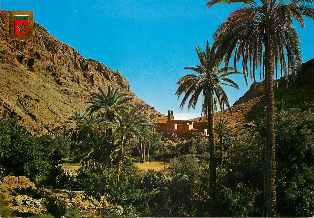 Gorges do Todra — Marrocos — editor Konstapoc S.A. n° 544 - Frente