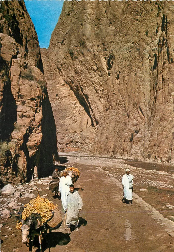 Gorges do Todra — Tinerhir — Edição Ektachrome-Photo - Frente