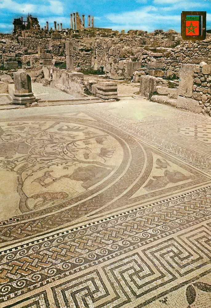 Mosaic of the House of Orpheus — Volubilis — FISA Editions, Barcelona - Front