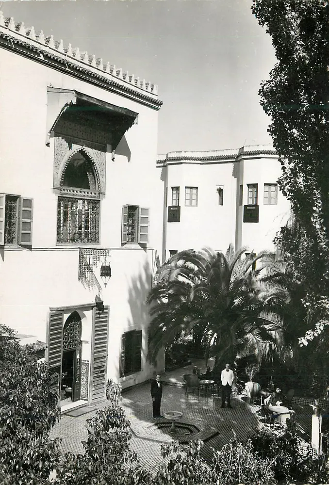 Fès (Marokko) - Hotel Palais Jamaï - Hof — Éditions d'Art Martel, Paris - Vorderseite