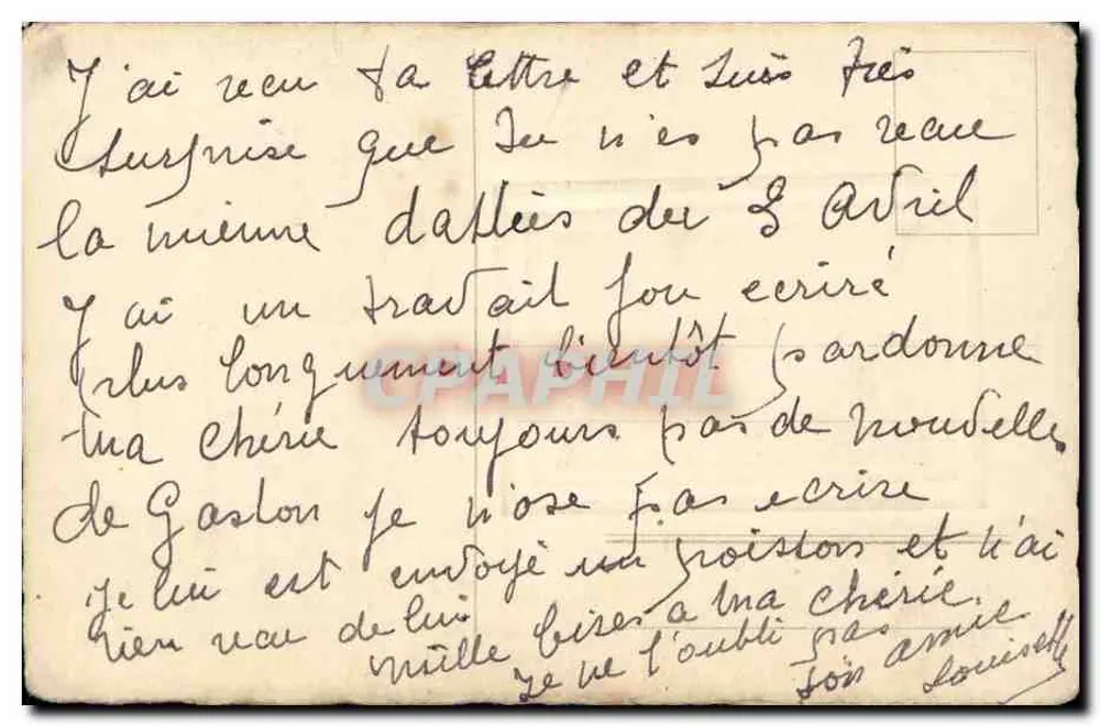 Frau, die unter einem Baum sitzt — Liebesgedicht — Béouillet - Rückseite