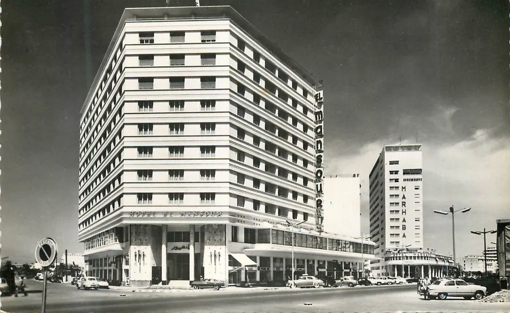 Hôtel El Mansour — Casablanca — Photo Flandrin - Recto