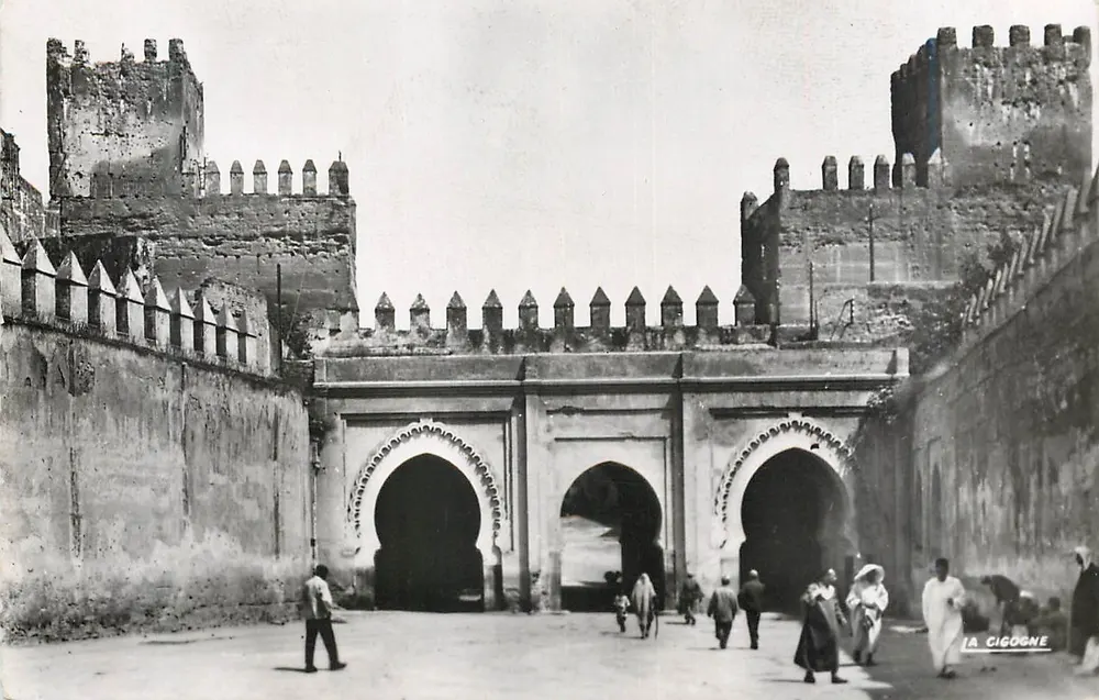 Fès — Porta Dekakene — Edição « A Cegonha » - Frente