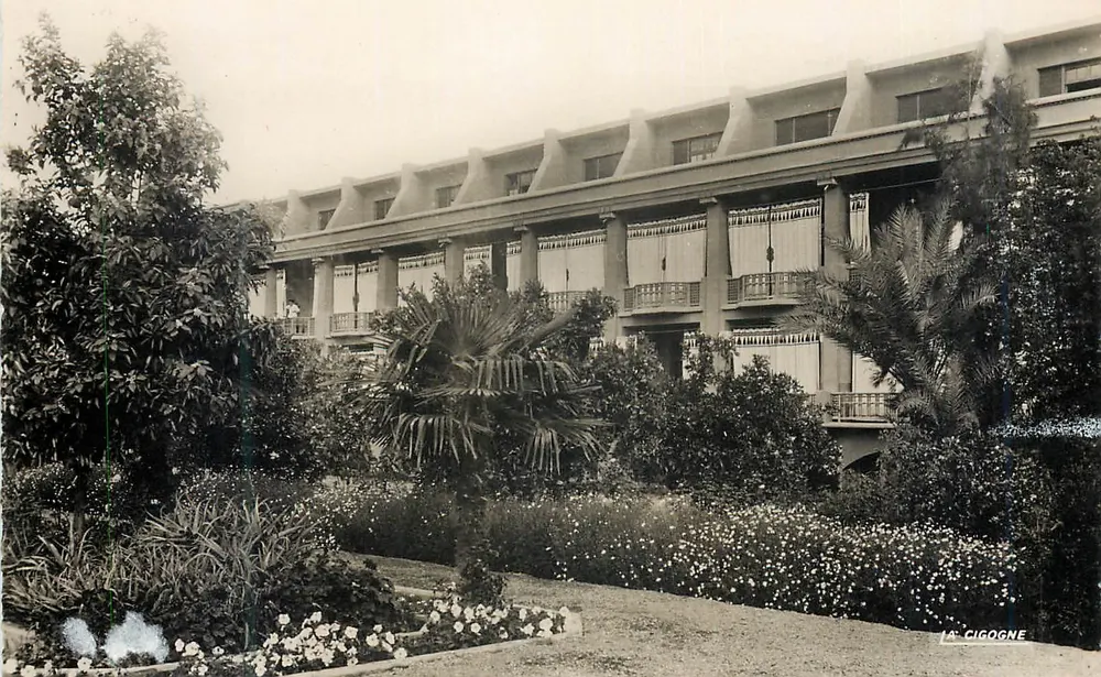 Hotel La Mamounia — I giardini — Edizione La Cigogne - Recto