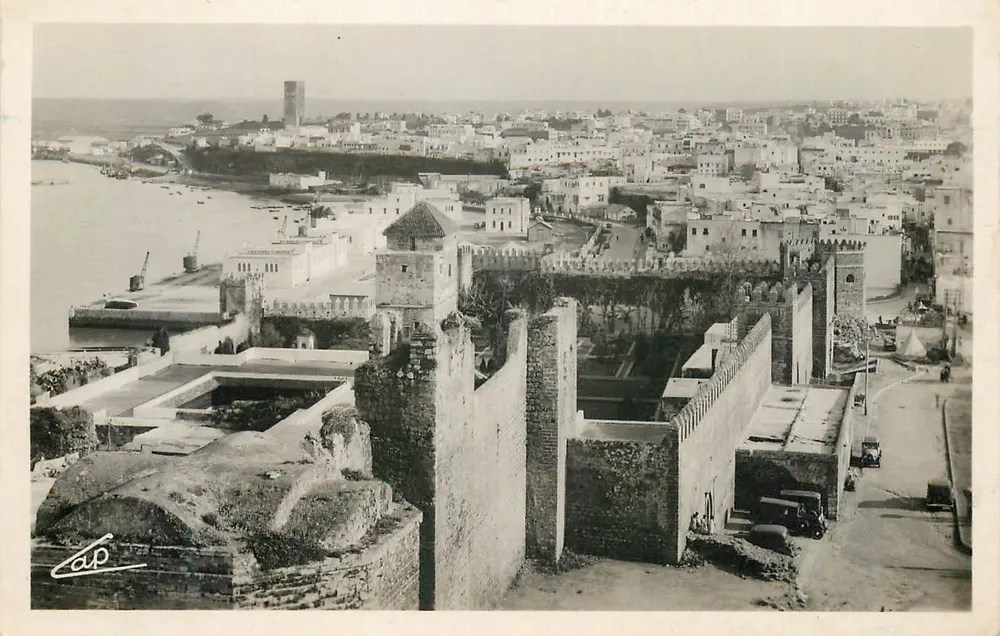 Rabat — Allgemeiner Blick vom Terrasse des Oudaïas — C.A.P. Paris - Vorderseite