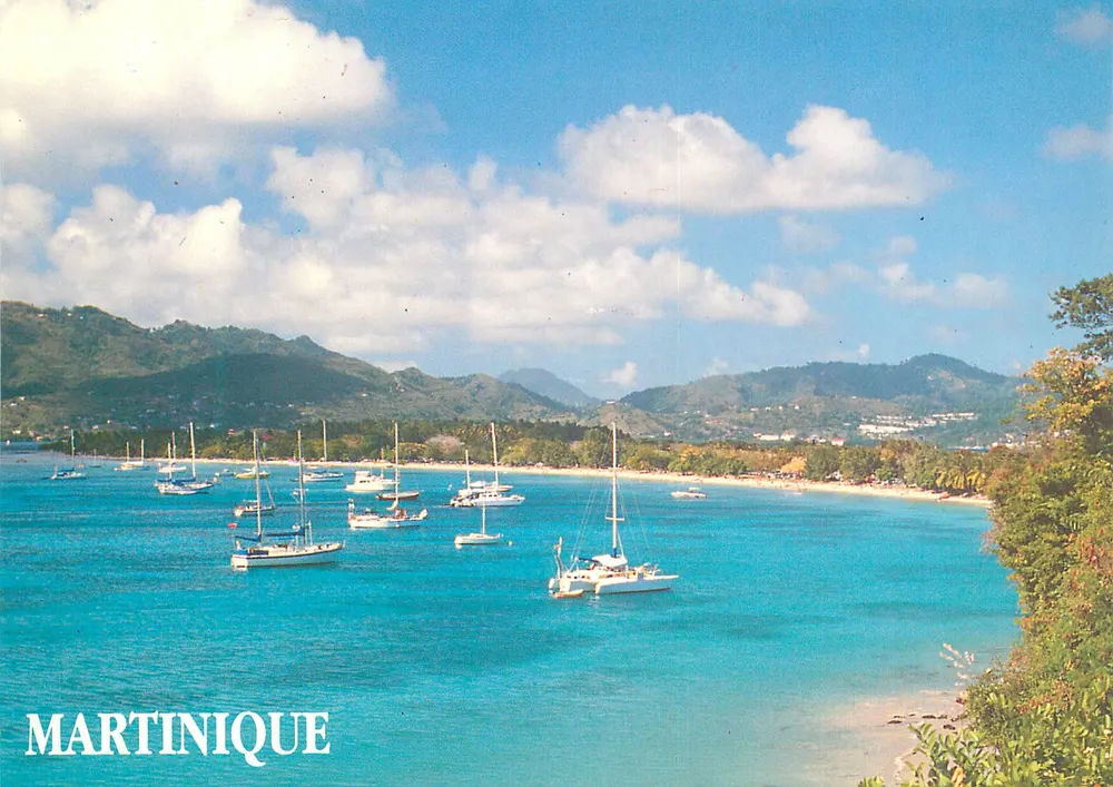 Martinica — Praia de Sainte-Anne — Quadratine Editions, n° A950 - Frente