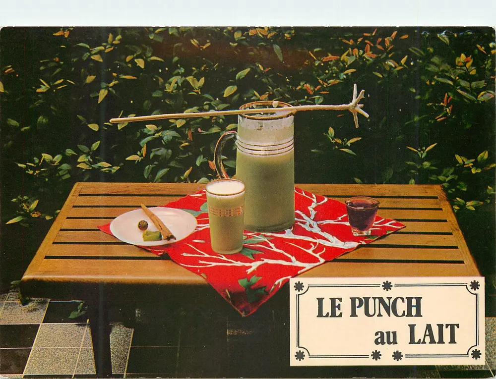 Le Punch au Lait — Antillen-Küche — Éditions Félix ROSE-ROSETTE - Vorderseite
