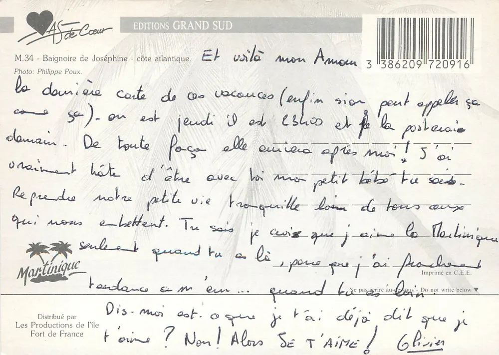 Joséphines Bad — Atlantikküste — Éditions Grand Sud, M.34 - Rückseite