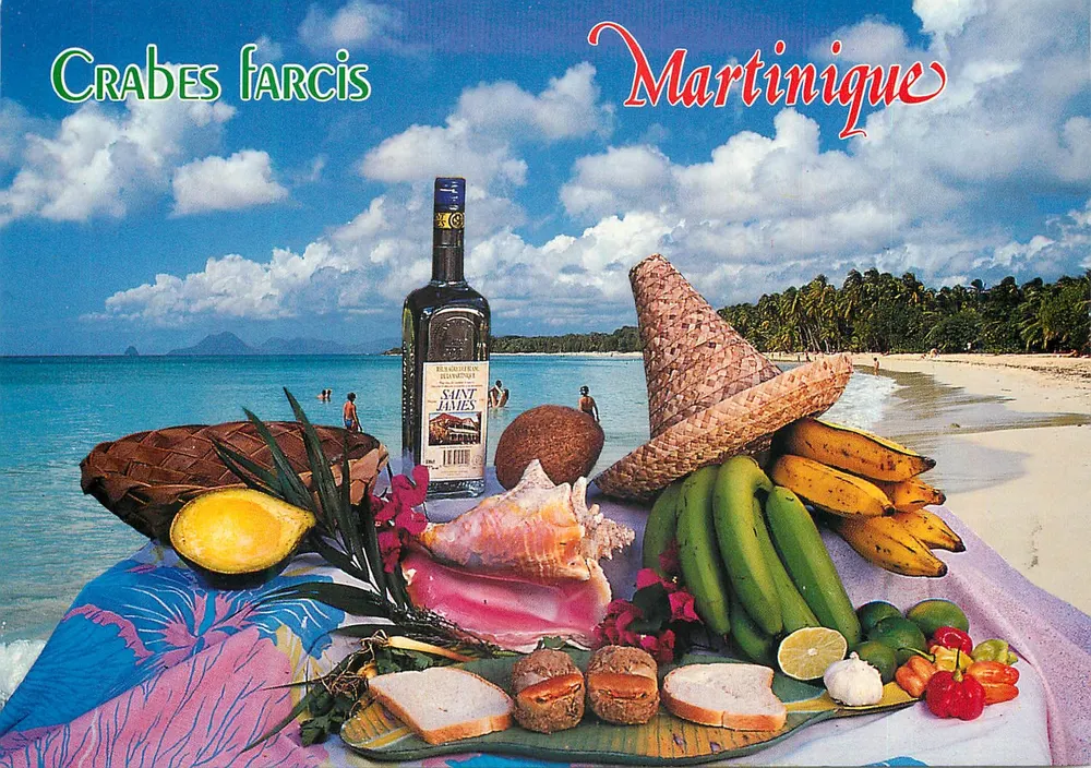 Camarões Recheados — Martinica — Edições Grand Sud, n° M.77 - Frente