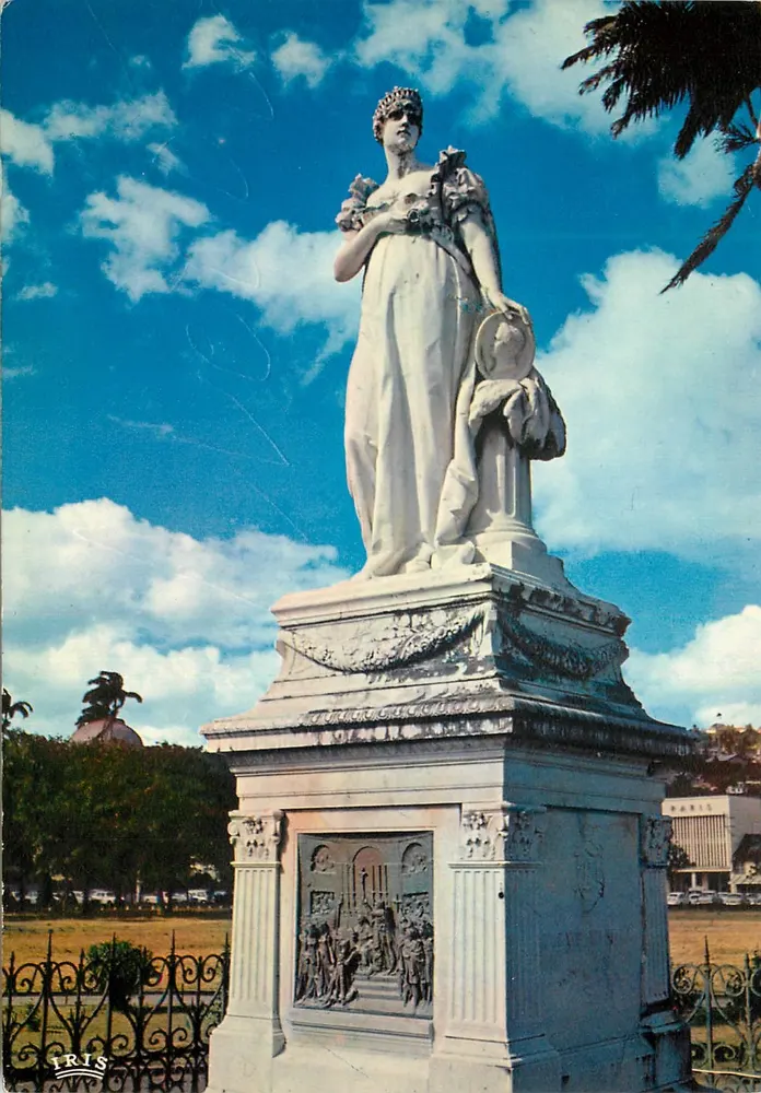 Martinique — Fort-de-France — Statue der Kaiserin Joséphine — Éditeur IRIS PARIS - Vorderseite