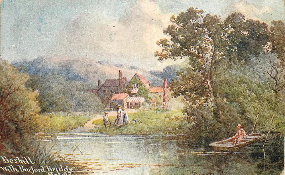 Boxhill Met Burford Bridge — Hotel —serie 5843 - Voorkant
