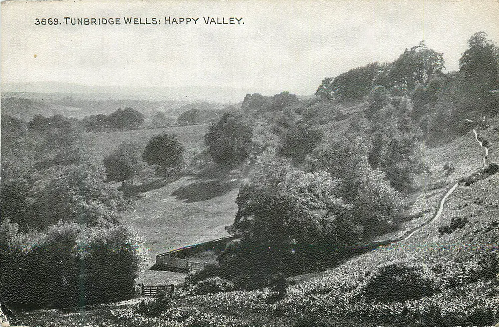 Tunbridge Wells: Happy Valley — Granochrom Co. Ltd. série 3869 - Frente