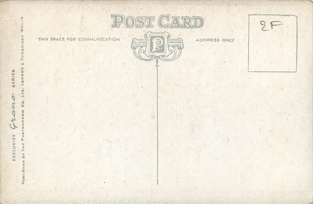 Tunbridge Wells: Happy Valley — Granochrom Co. Ltd. série 3869 - Verso