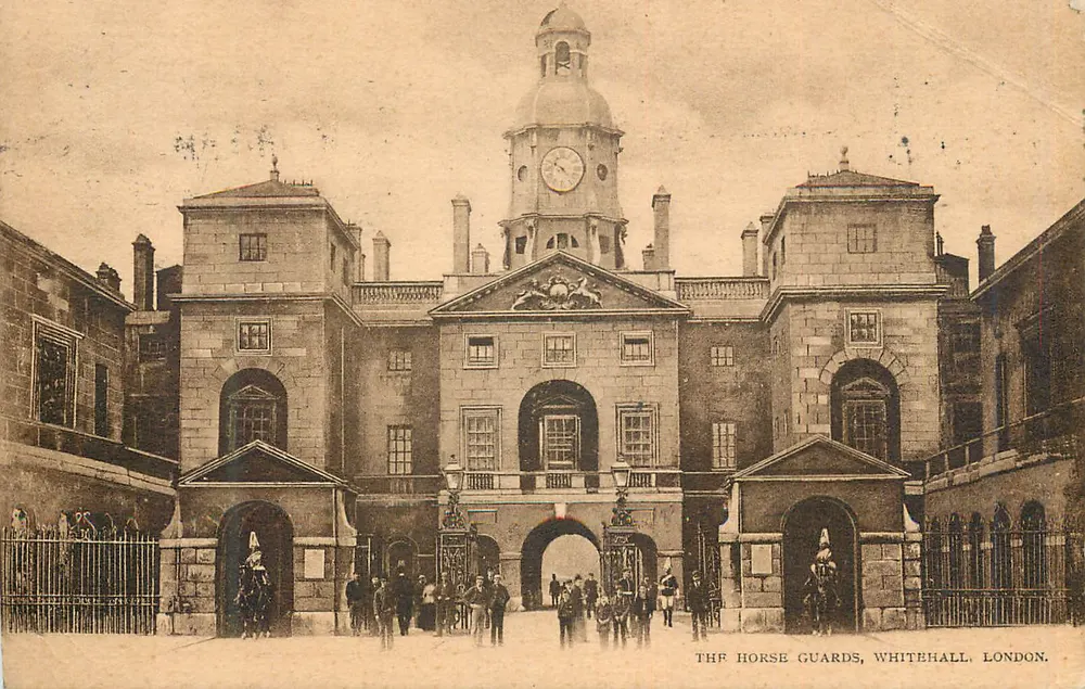 Die Horse Guards, Whitehall, London — Samuels & Co. Ltd, London - Vorderseite