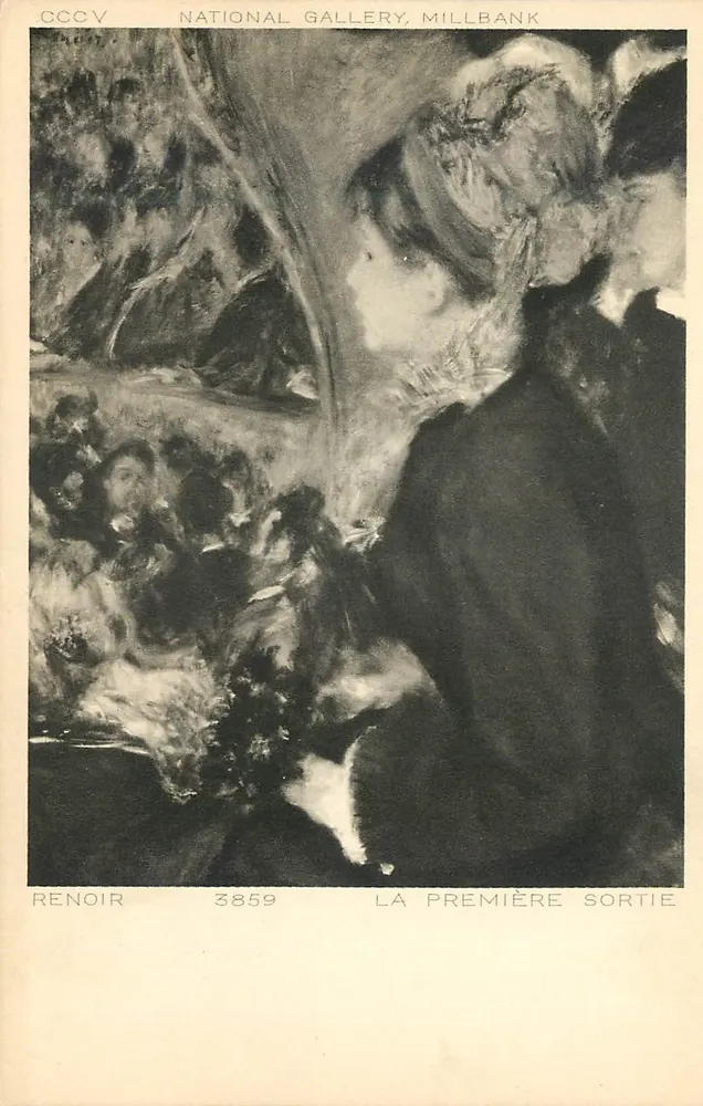 A Primeira Saída — Renoir — National Gallery, Millbank - Frente