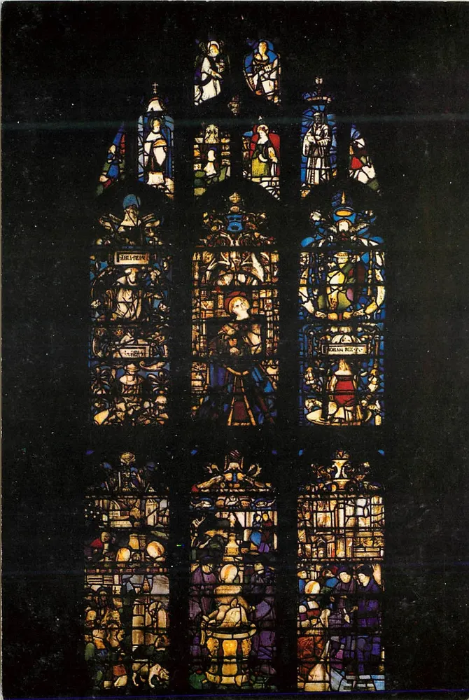 Stichglas der Heiligen Susanna — Kathedrale von Bury St Edmunds — Verlag PT13171 - Vorderseite
