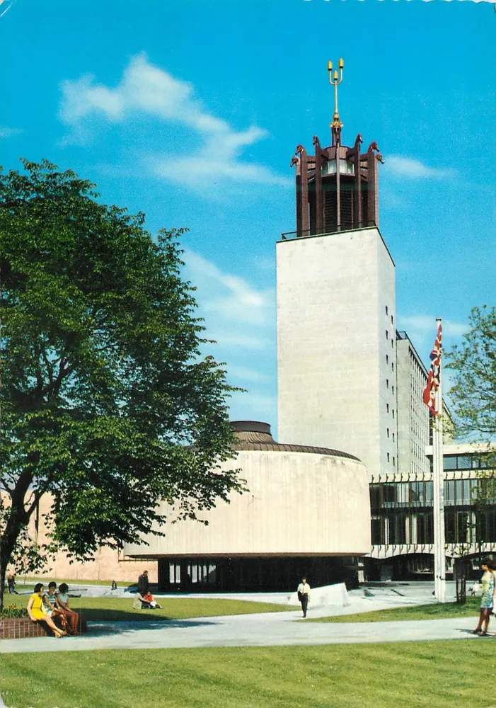 Civic Centre — Newcastle upon Tyne — Bamforth & Co. Ltd. ET-5045 - Frente