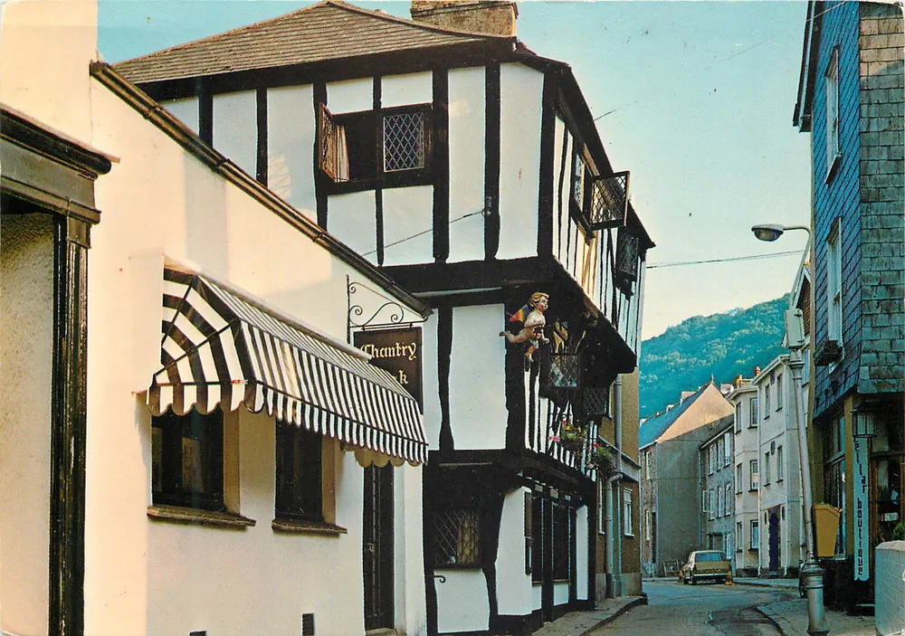 Cherub Inn — Dartmouth, Devon — DRG Arthur Dixon - Frente