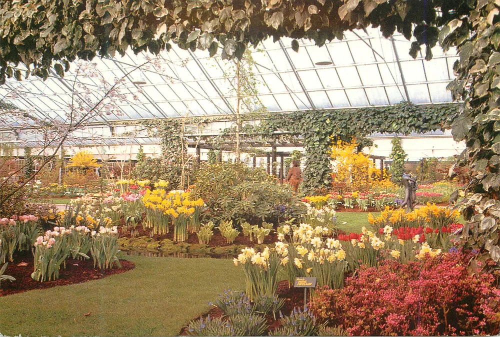Botanischer Garten Keukenhof — Lisse-Holland — Photo Keukenhof - Vorderseite