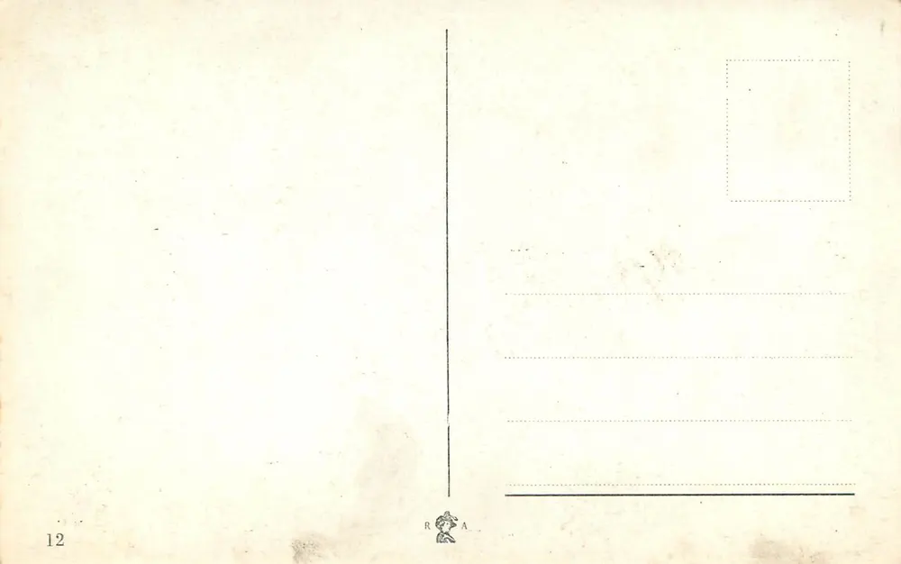 Hilversum Igreja de São Vito — editor R.A. n°12 - Verso