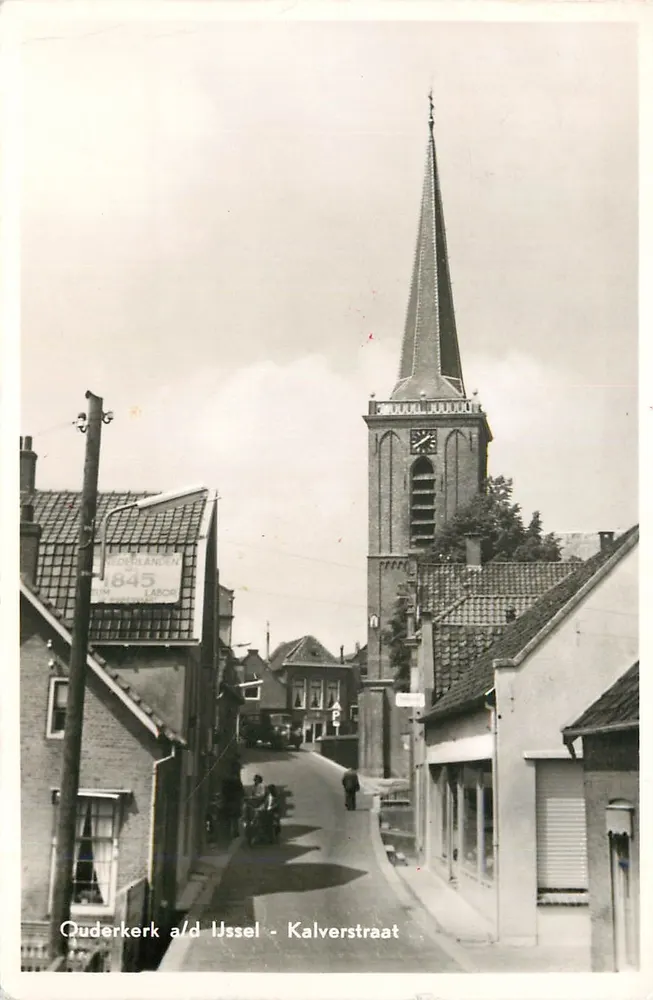 Ouderkerk a/d IJssel - Kalverstraat — editor Larsen, n° 1845 - Frente