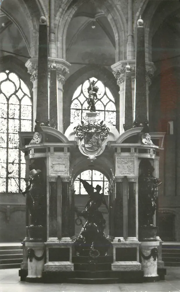 Nieuwe Kerk — DELFT — Denkmal Prinz Willem van Oranje - Vorderseite