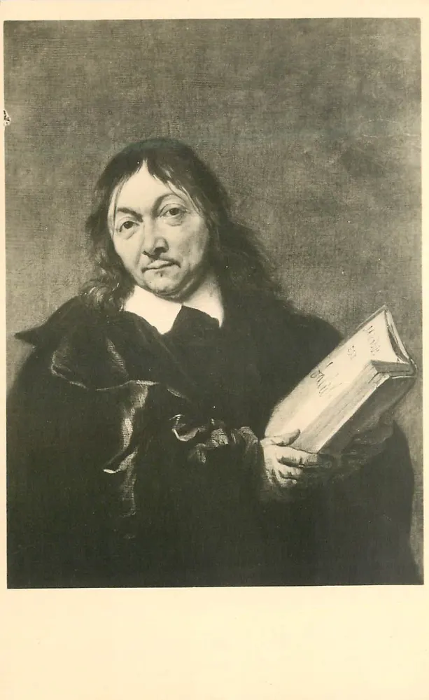 Porträt von René Descartes — von Jan Baptist Weenix, ca. 1620–ca. 1660 — CENTRAAL MUSEUM, UTRECHT - Vorderseite