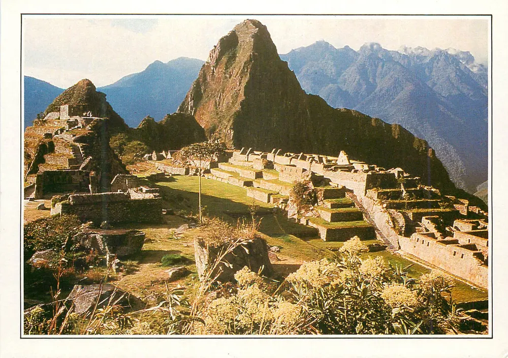 Macchu-Picchu — geheimnisvolle Inka-Stadt — Édito-Service S.A. XXX-C2 - Vorderseite