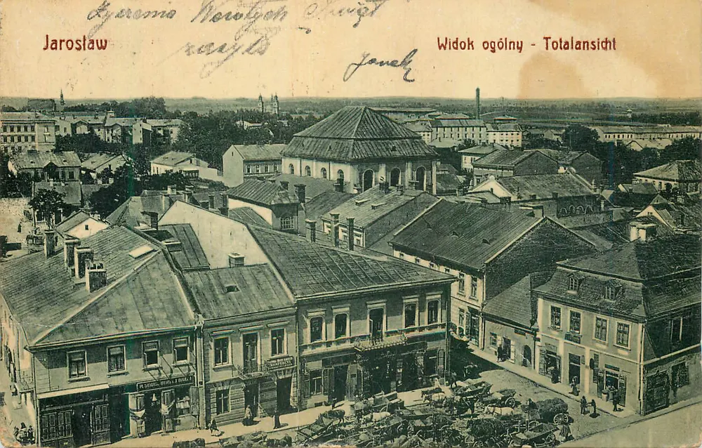 जारोस्लाव — जनरल व्यू — W. L. Bp. 1060, Nalążem & Spiegel Jarosław - आगे