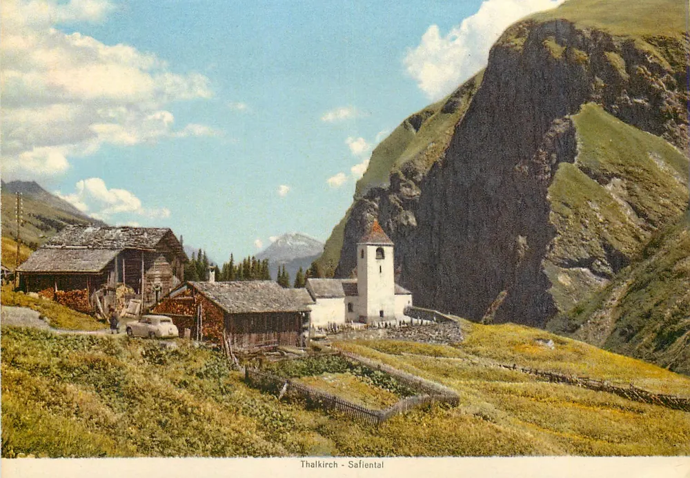 Thalkirch - Safiental — editor STZF, n° 2652 - Frente