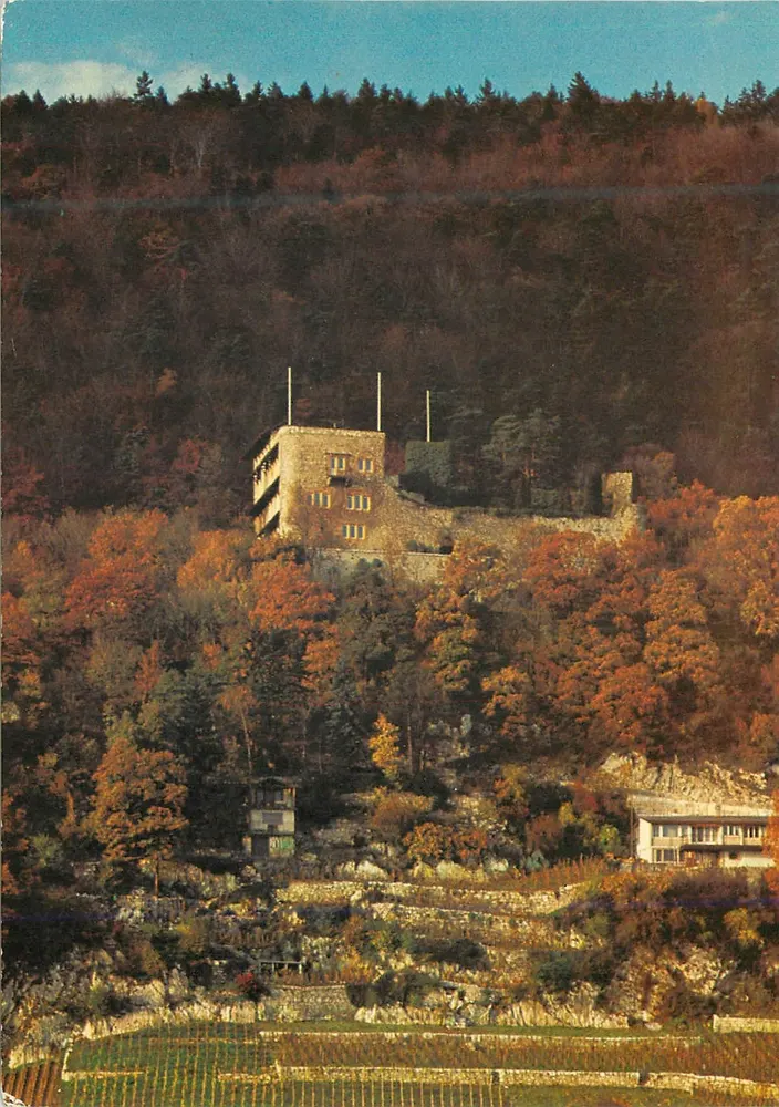 ला न्यूविल्ले (ले श्लॉसबर्ग) — शीतकालीन दृश्य — एडिशन पीज़ो-कलर वर्लाग, संख्या 4213 - आगे