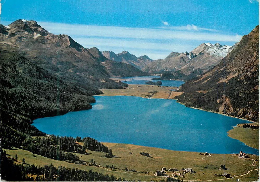 Oberengadin/Silvaplaner- und Silsersee — 306 — Wydawca: Oberengadin Press AG - Awers