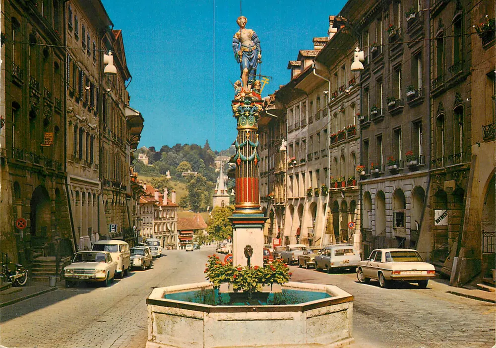 Bern - Fonte da Justiça — Verlag Klosk AG, Bern - Frente