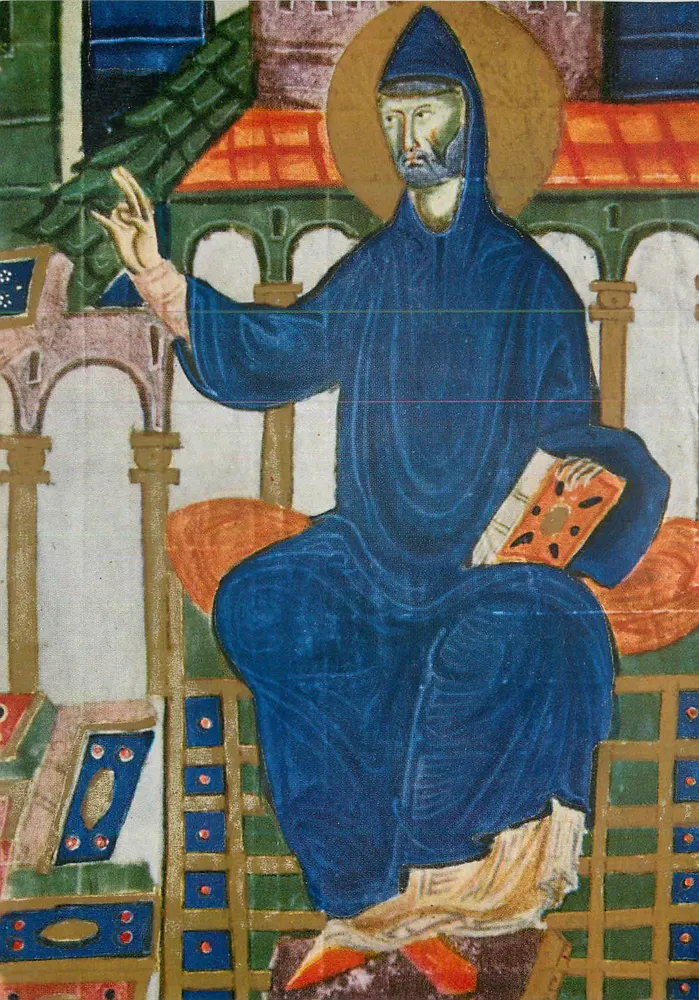 Saint Benoît — XIIº século — Verlag Ars liturgica Maria Laach - Frente
