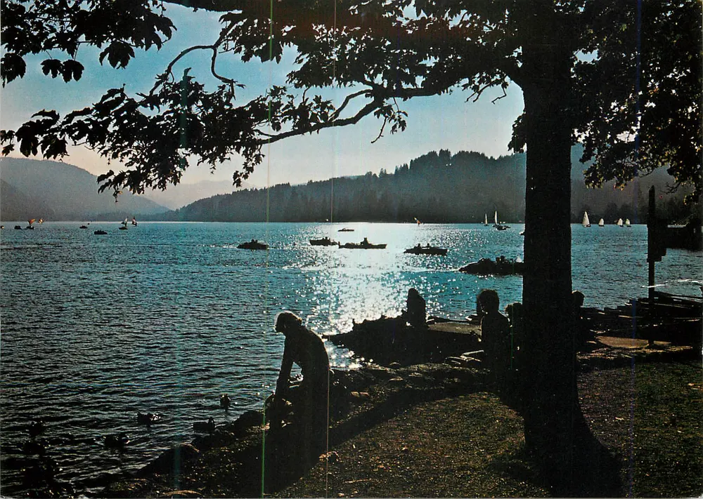 Titisee — Pôr do sol — Hansen-Drubba - Frente