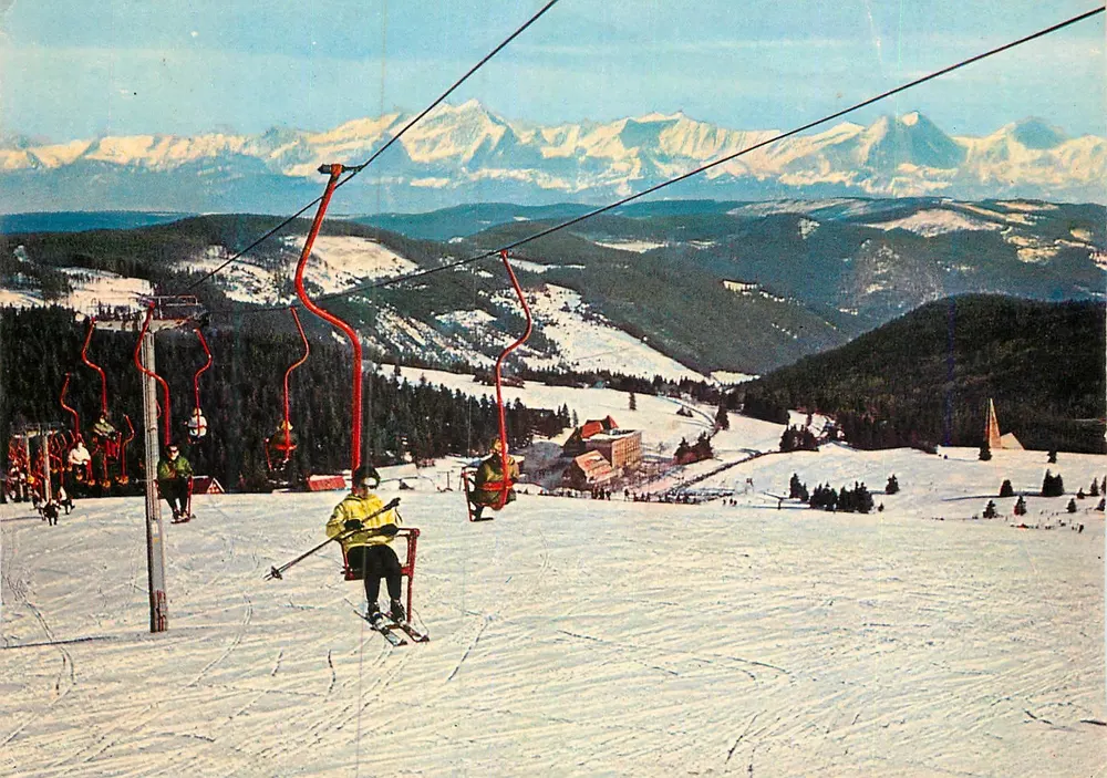 Feldberg — Wintersportplatz 1500 m ü. d. M. — Werner-Verlag - Frente