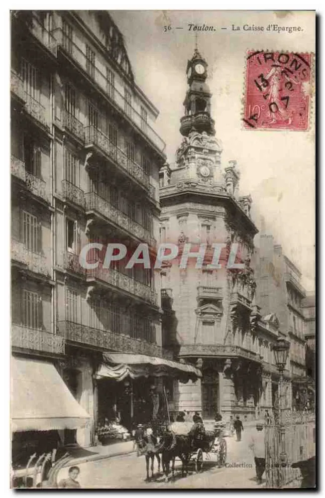 Toulon — A Caixa de Poupança — editor desconhecido, n° 36 - Frente