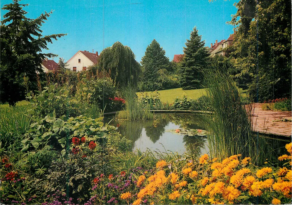 शिल्लर पार्क — वॉल्कलिंगेन/सैर — प्रकाशक ANDERSEN CO VERLAG HAMBURG - आगे