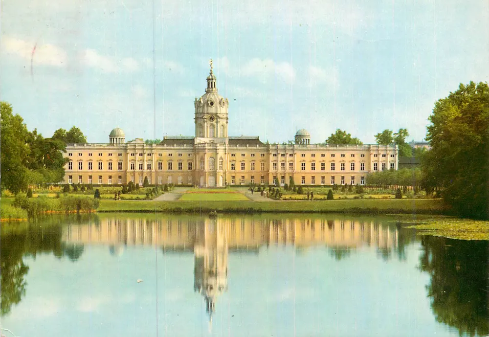 Charlottenburg - Castelo — Berlim — editor Hans Andres Verlag, n° B 174412 - Frente