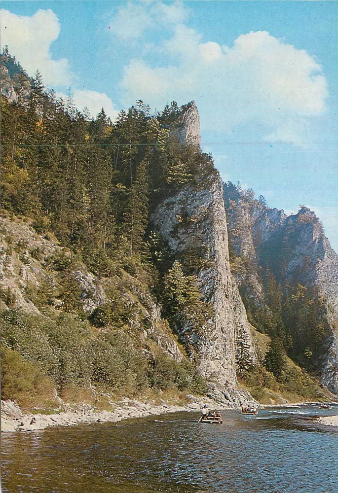 Pieniny — Splyw Dunajcem — Agencja Wydawnicza Krajowa - Voorkant