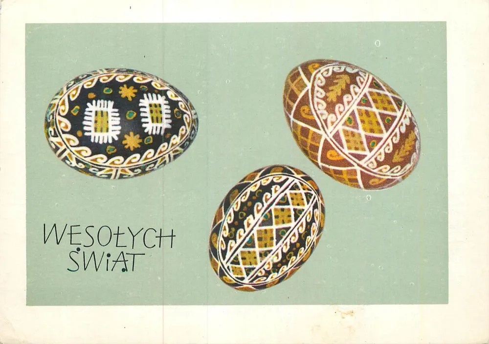 Ovos de Páscoa decorados — WESOŁYCH ŚWIAT — editor Buch - Frente