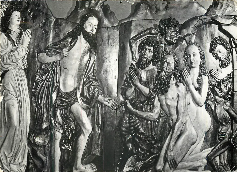Kraków — Fragment des Altars von Wita Stwosz — C.A.F. Warschau, Foksal 16 Nr. B-57 - Vorderseite