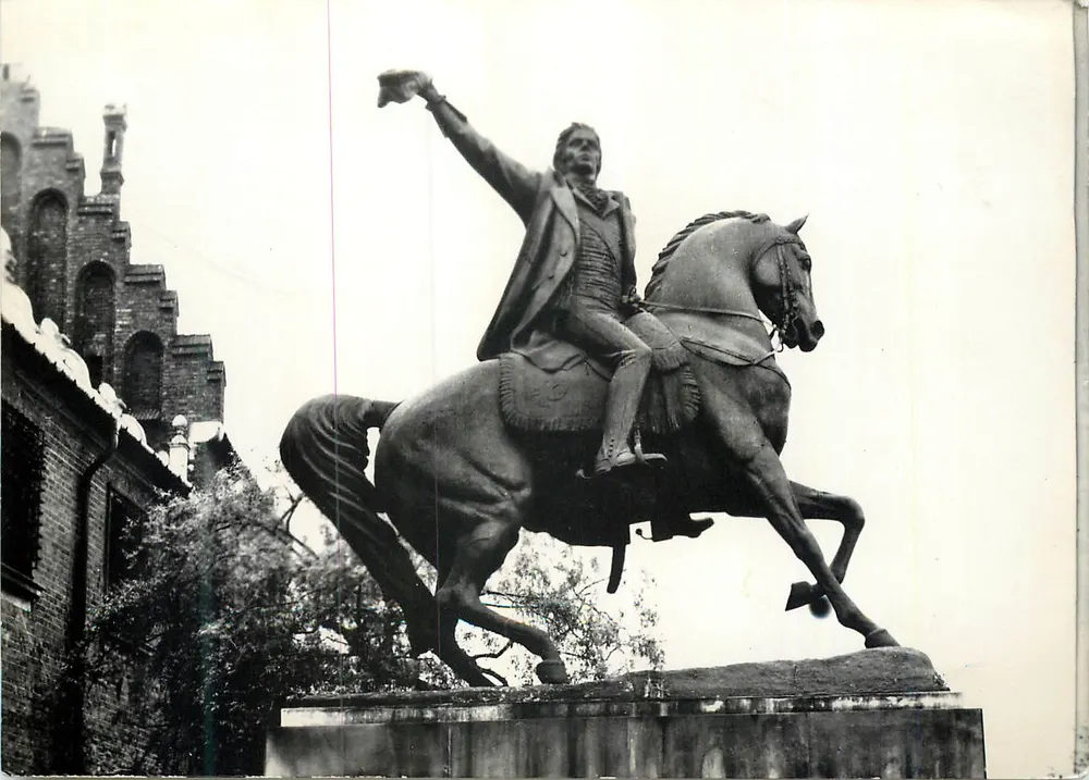 Kraków — Monumento a Kościuszko — Spółdzielnia Pracy Fotografów/Zawodowych Katowice - Frente