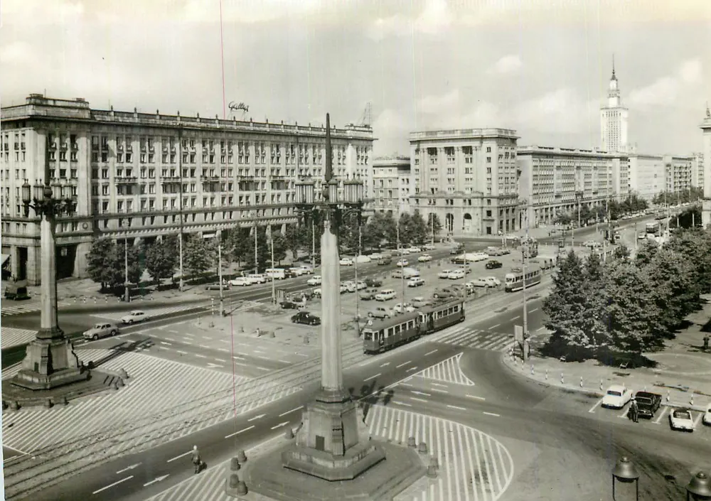 Warszawa — Plac Konstytucji — editor RUCH, n° 34-1779/N - Frente