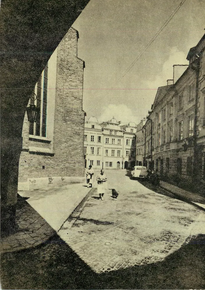 Warszawa — Ulica Kanonie — editor RUCH, n° de série 34-493/1/65 - Frente