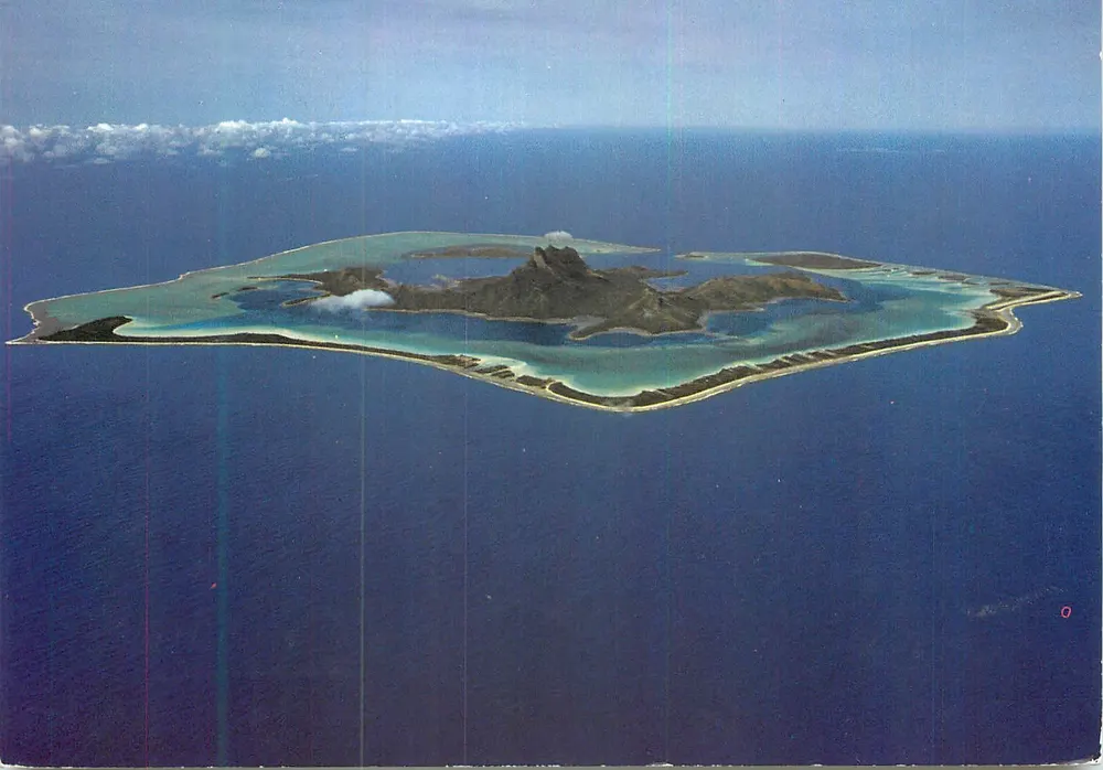 Bora-Bora — vista aérea — Foto Erwin Christian, n°15 - Frente
