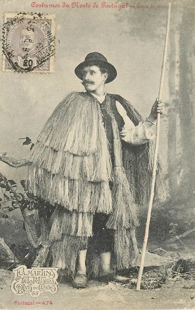 Costumes du Nord de Portugal — Copa do Juncos — Éditeur L.A. MARIN & DILÓ RIBEIRA — n° 474 - Frente