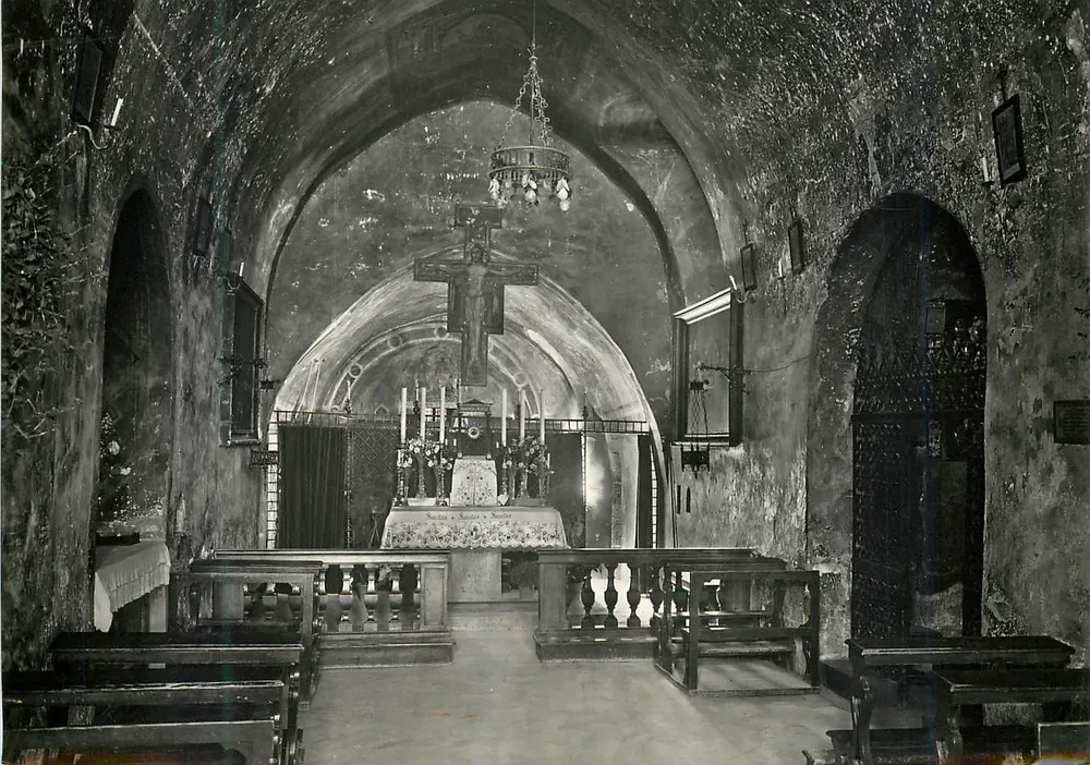 Assisi - Santuario de S. Damiano - Interior — Ed. D.A.C.A. - Assisi, n° 170 - Anverso