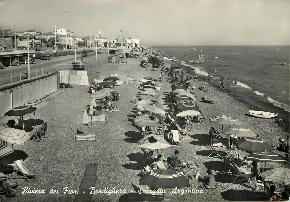 Riviera kwiatów - Bordighera - Immaginaria Argentina - Awers